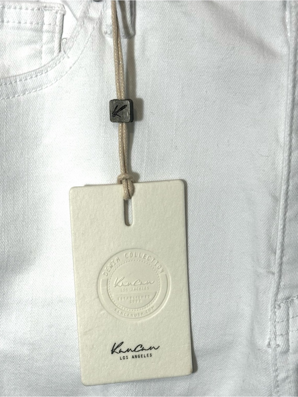 KanCan White Mid Rise Flare Jeans Petite 29 NWT - Picture 8 of 15